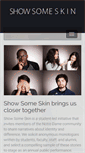 Mobile Screenshot of ndshowsomeskin.com